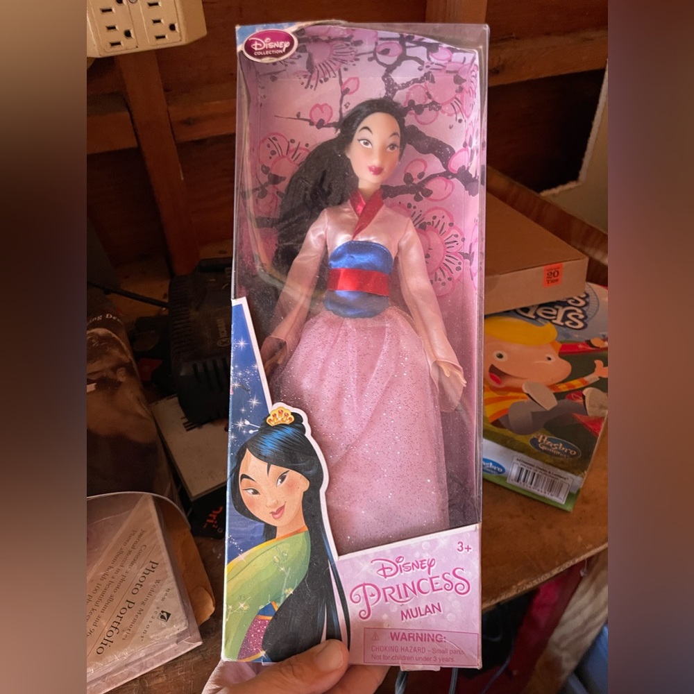 Mulan Barbie Doll Mattel. Still in box. Smoke free home